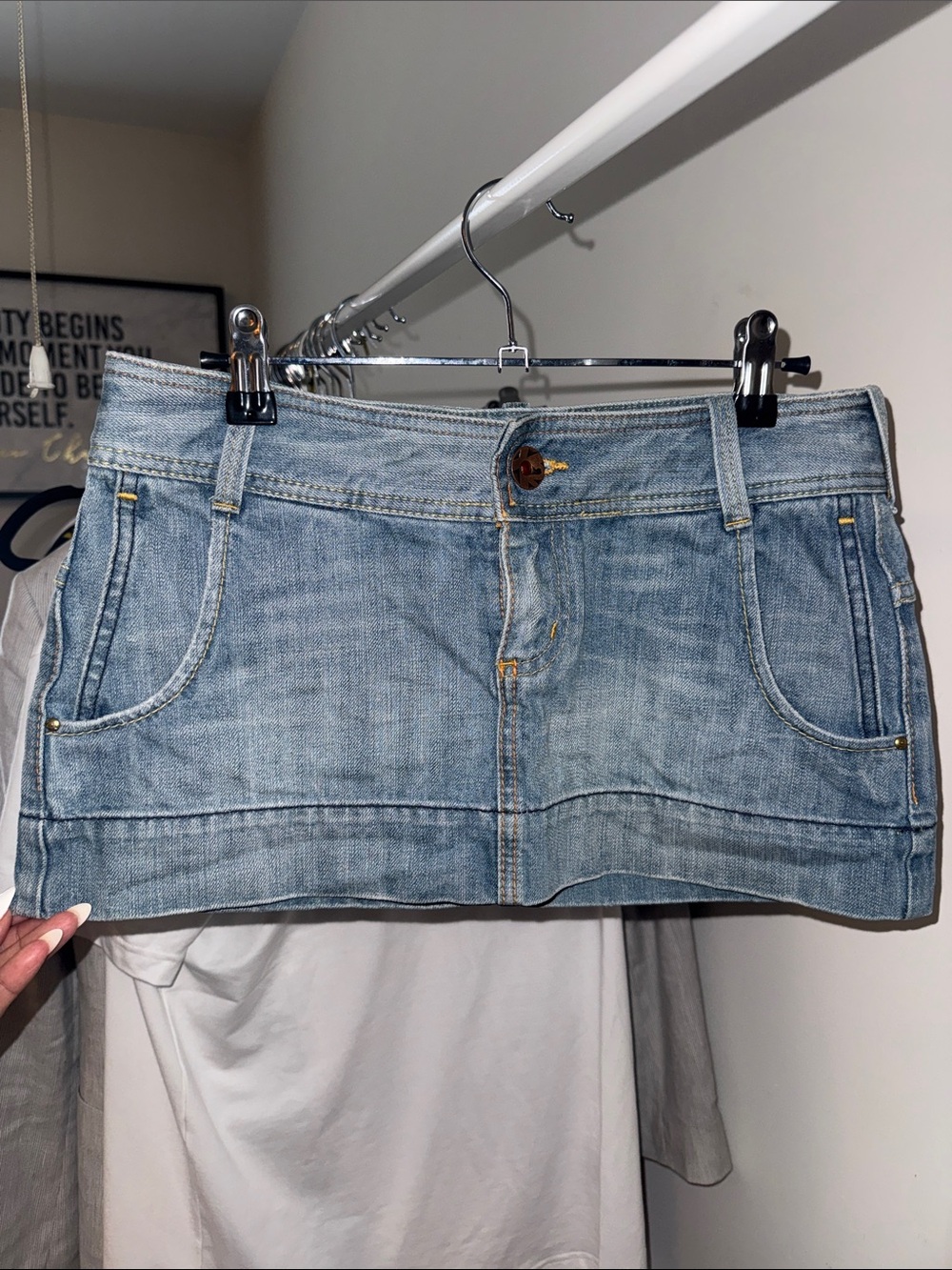 Vintage X2 Quality Denim Skirt